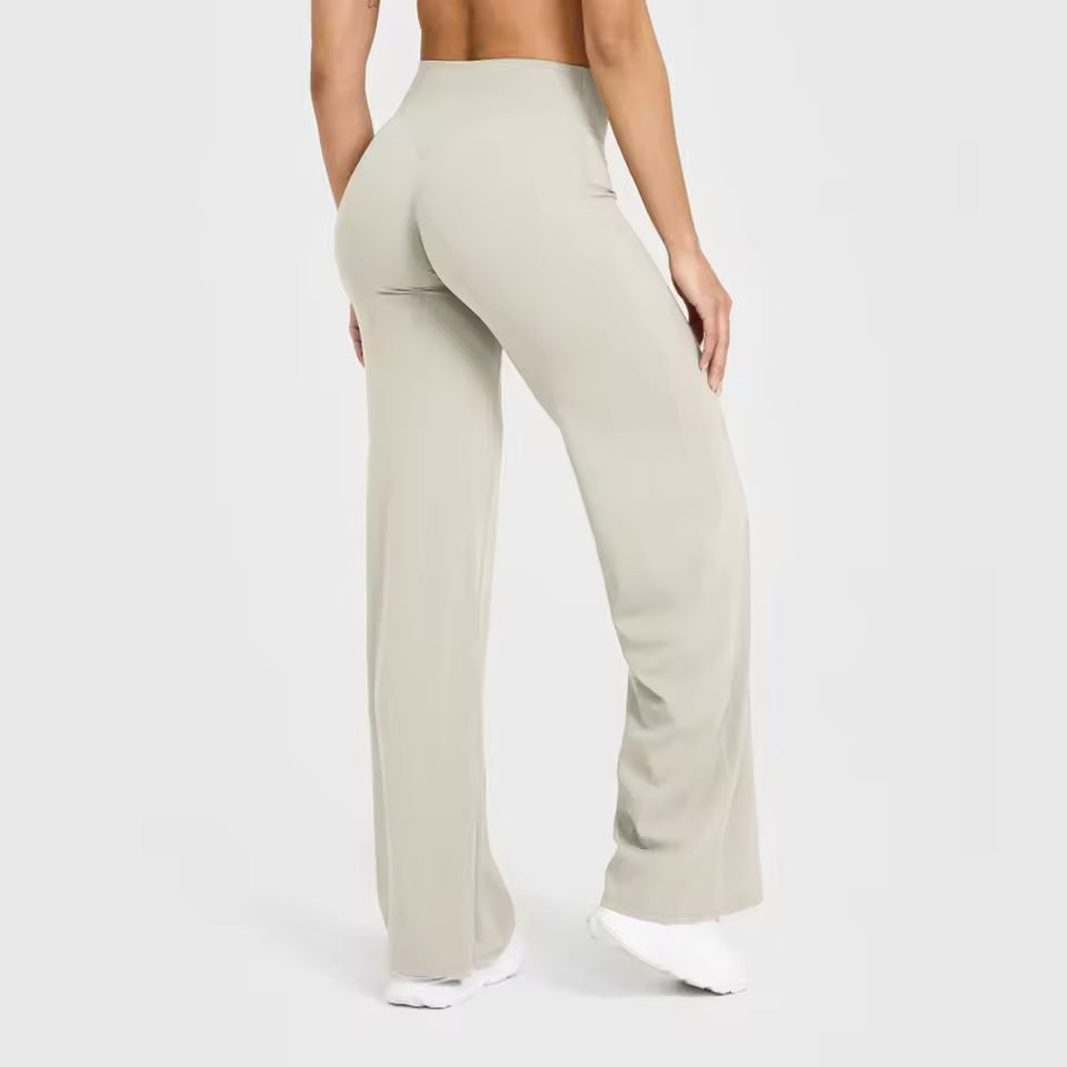 NUVR Flow pants -  Straight Leg - Light Grey