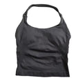 Backless Yoga Shirt - Slate Gray