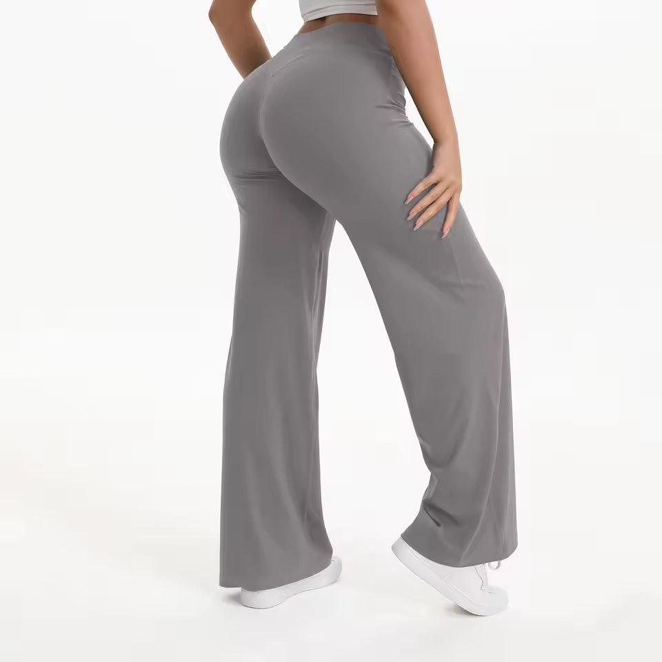 NUVR Flow Pants - Straight Leg- Grey